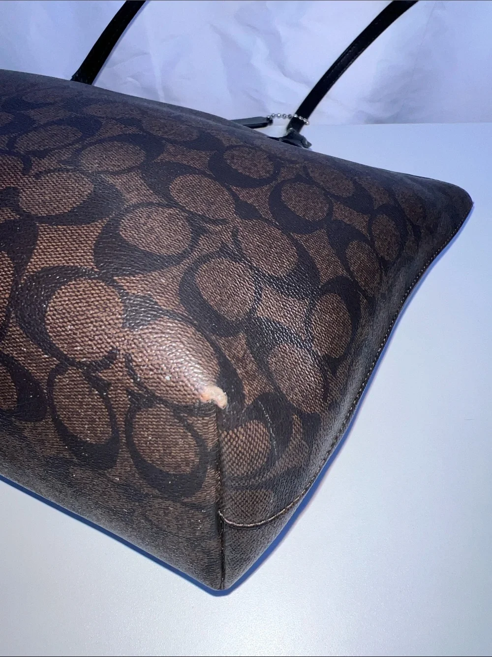 Coach 2020 Zip Top Tote Signature Canvas
